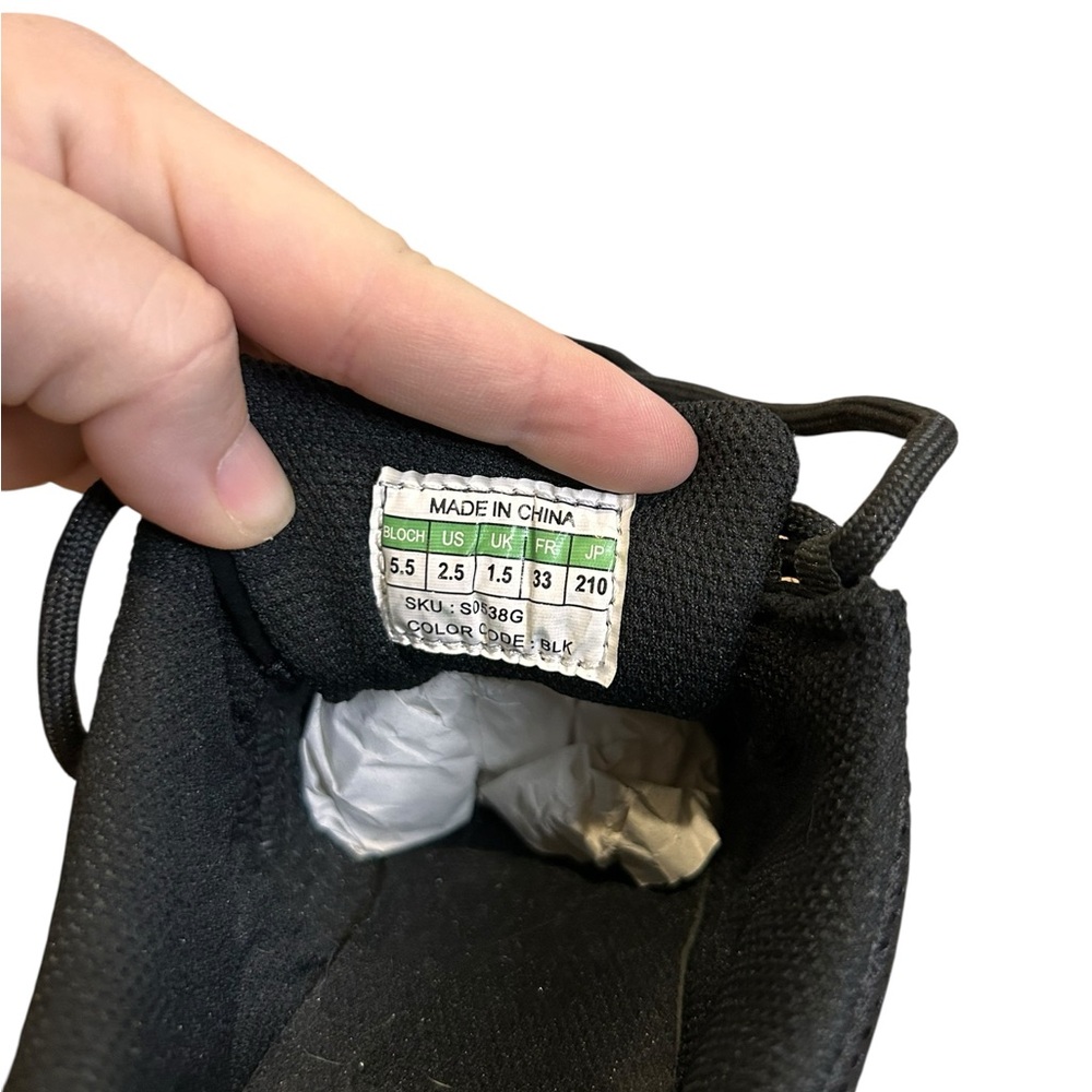 Childrens Boost Mesh Split Sole Dance Sneakers Bloch size 2.5 R shoe only‎ - Picture 7 of 9